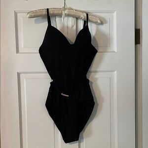 Tory Burch Black One-Piece Swimsuit